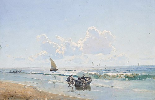 Sea Tide, 1898, Sergueï Vassilkovski