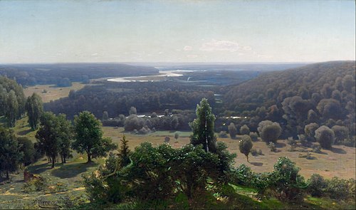La vallée de la Gauja, 1891, Jūlijs Feders