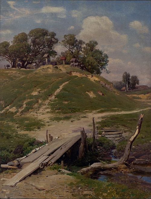 Graveyard, 1880, Julius Fedders
