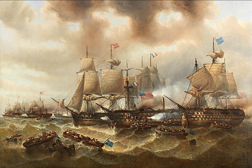 The Battle of Trafalgar, , François Musin