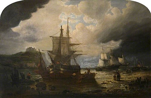 Shipping off Dover, Kent, , François Musin