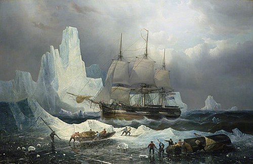 HMS Erebus in the Ice, 1846, 1850, François Musin