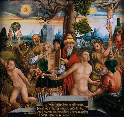 Law and Grace, 1540, Franz Tymmermann