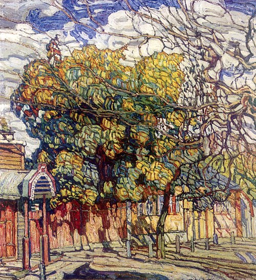 Autumn, 1914, Abraham Anshelovich Manievich
