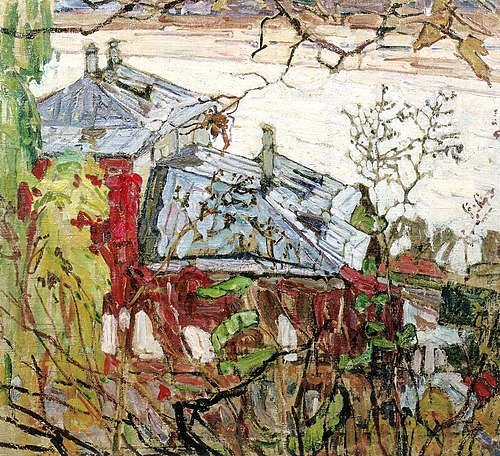 Dnieper by Kiev, 1910, Abraham Anshelovich Manievich