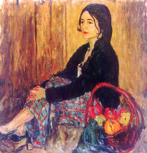 Portrait of Lucy, 1934, Abraham Anshelovich Manievich