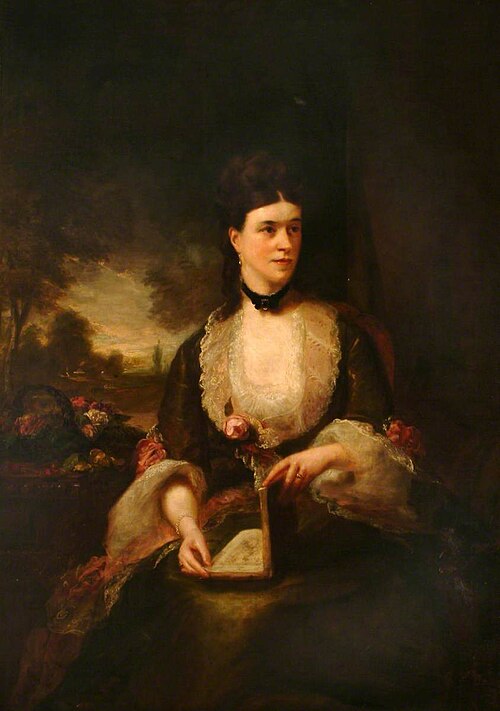 Mrs Graham Robertson, in Her Youth, 1873, Henry Richard Graves