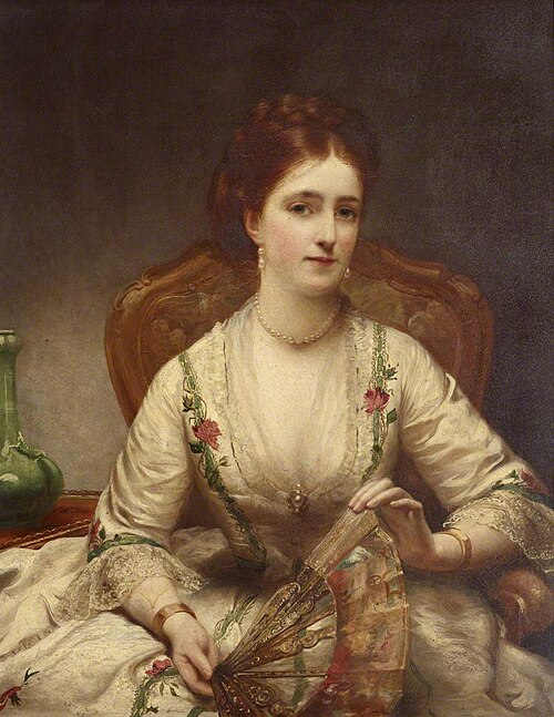 Geraldine Georgiana Mary Anson, Marchioness of Bristol (1834-1927), 1870, Henry Richard Graves
