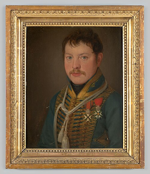 Portrait of Walraven Elias Johan Baron van Balveren (1784-1865), 1812, Ezechiel Davidson