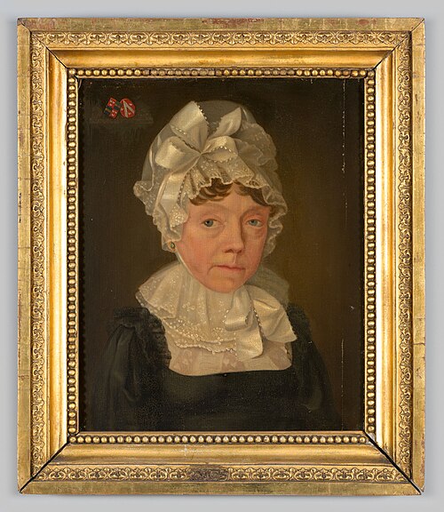 Portrait of Johanna Judith van Isselmuden (1758-1824), 1812, Ezechiel Davidson