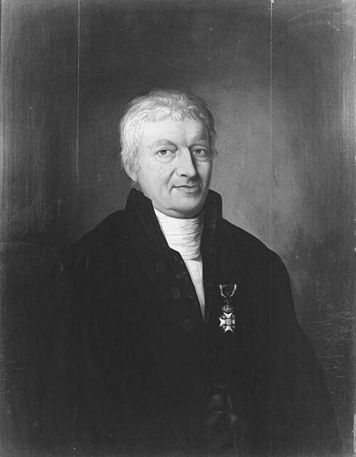 Portrait of Johannes Hendrikus van der Palm (1763-1840), 1821, Ezechiel Davidson