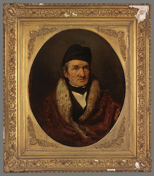 Portrait of the Artist's Father, 1850, Petrus Marius Molijn