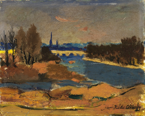The River, 1930, Nicolai Cikovsky