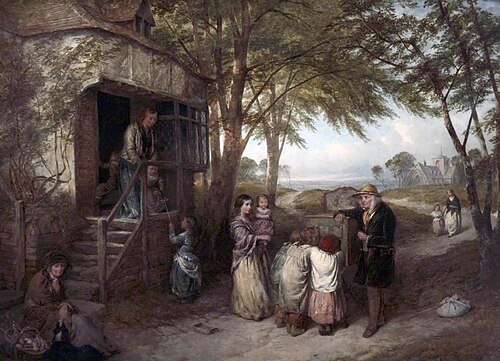 The Showman, 1855, Edward John Cobbett