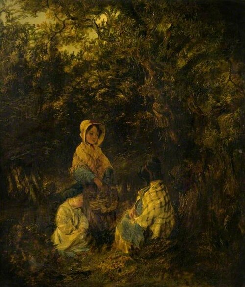 Forest Scene, , Edward John Cobbett