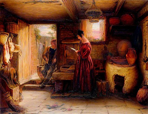 An Interior, 1838, William Mulready Junior