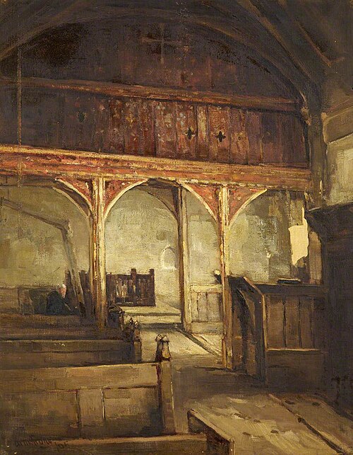Llanelieu Church, 1905, Francis Abel William Taylor Armstrong