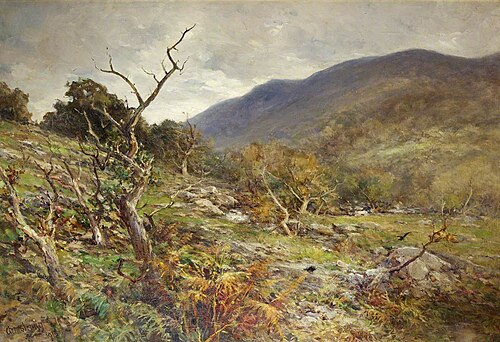 A Rocky Pass, North Wales, 1913, Francis Abel William Taylor Armstrong