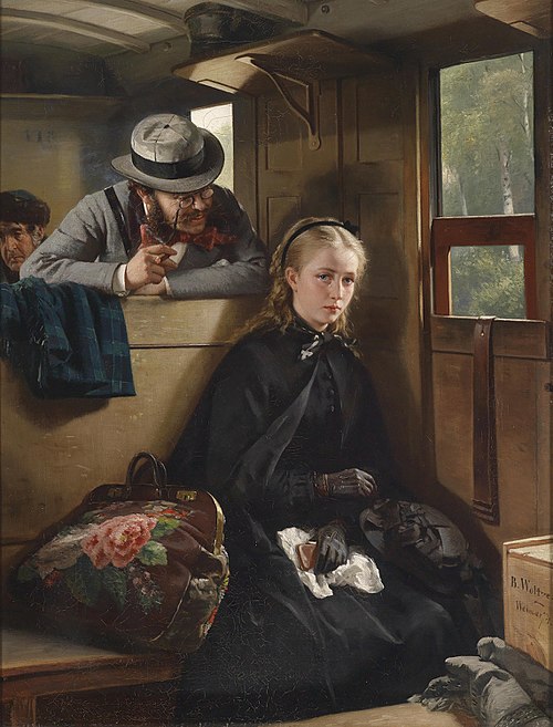 The Irritating Gentleman, 1874, Berthold Woltze