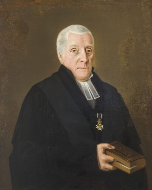 Portrait of Jan Scharp, 1810, Jan Willem Caspari