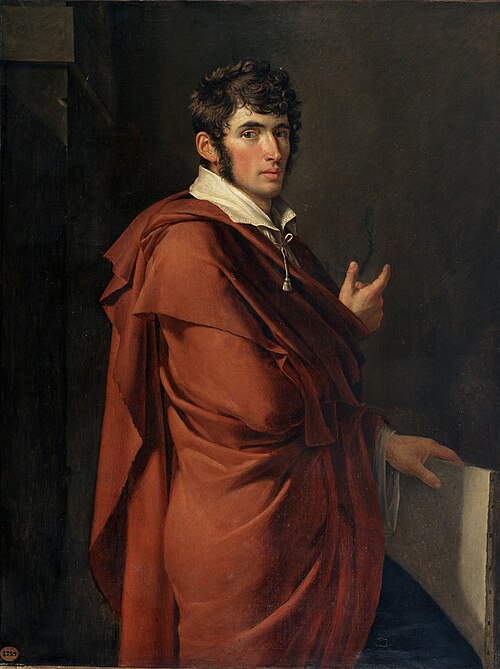 Portrait of an Artist, 1800, Charles Spruyt