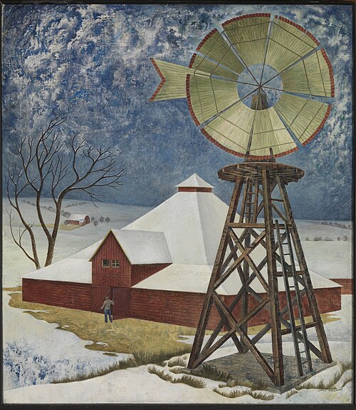 The Windmill, 1937, Jenne Chavaz Magafan
