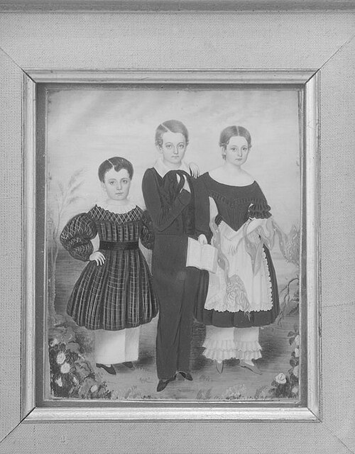The Starbird Children, 1841, Clarissa Peters Russell