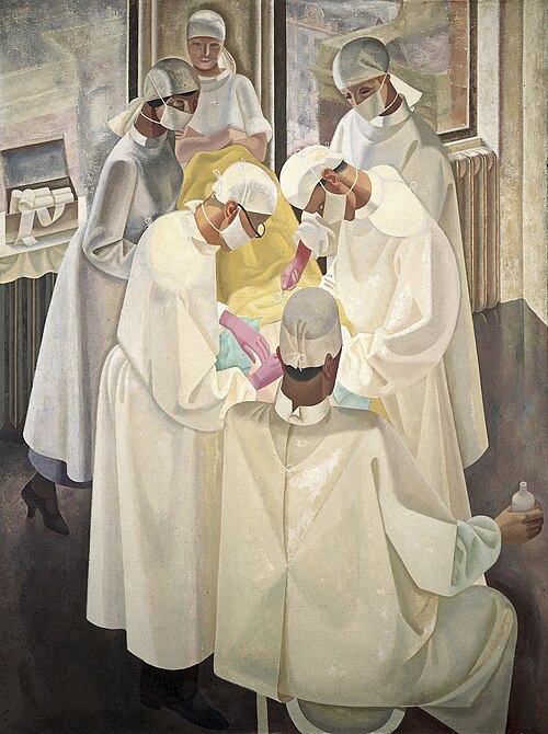 A surgical operation., , Reginald Brill