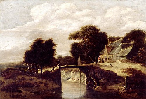 The Little Bridge, 1672, Gillis Rombouts