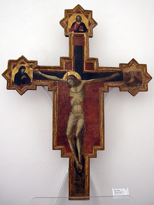 Crucifix de Pietro da Rimini, 1324, Pietro da Rimini