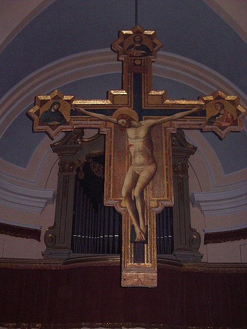 Crucifix d'Urbania, 1335, Pietro da Rimini