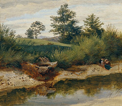 Bachlandschaft, 1820, Friedrich Philipp Reinhold