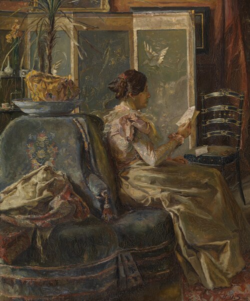 The Bill of the Dressmaker, 1901, Henri De Smeth