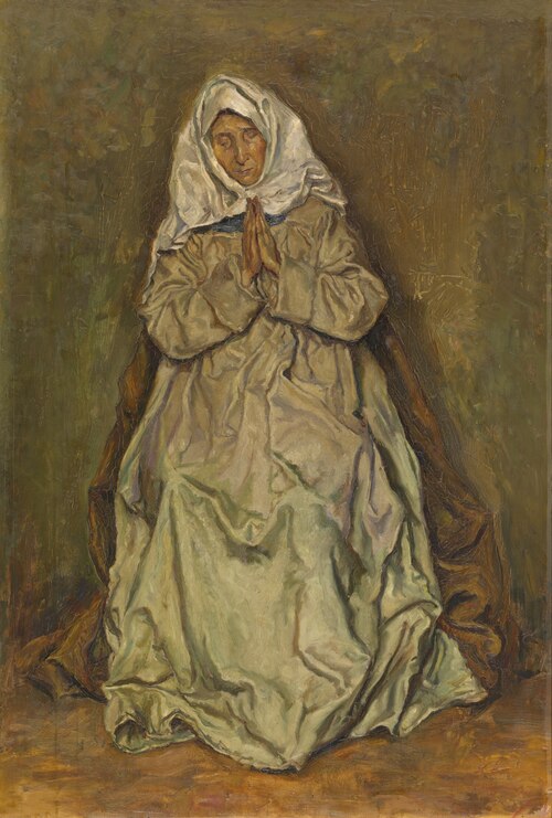 Statue of Mary, , Romain Looymans