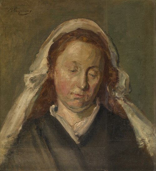 Head of a Woman, , Romain Looymans