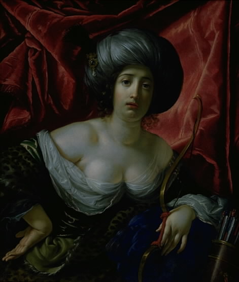 Woman Portrayed as the Goddess Diana, 1639, Cesare Dandini