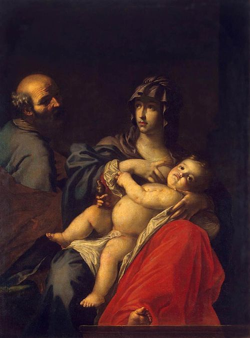 Holy Family, 1640, Cesare Dandini