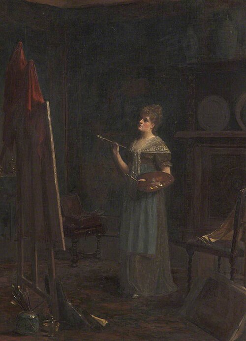 The Studio, 1887, Lionel Charles Henley