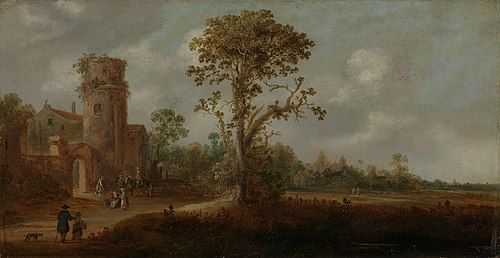 Paysage, 1630, Reyer Claesz dit Suyker