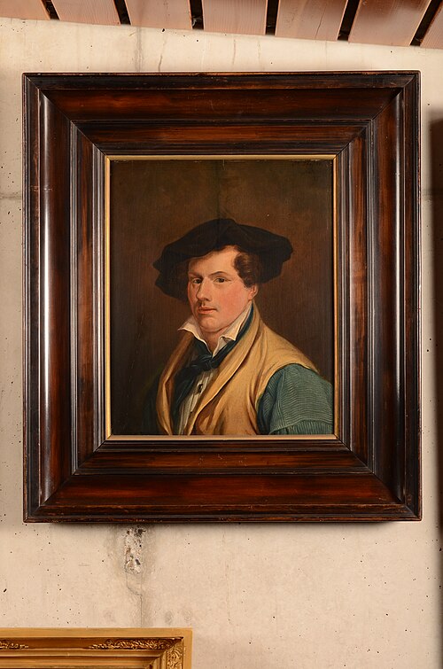 Zelfportret, 1835, Pieter Plas