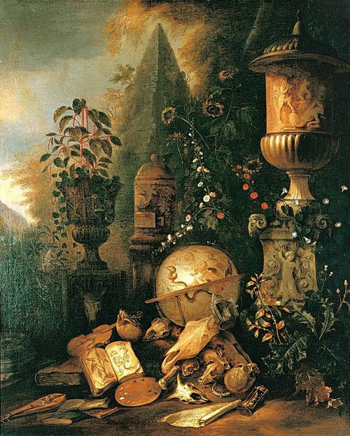Vanitas, 1650, Matthias Withoos