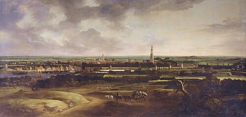 Gezicht op Amersfoort, 1671, Matthias Withoos