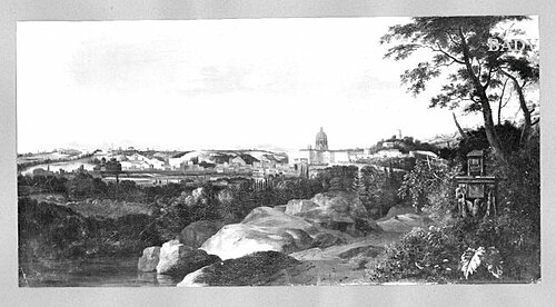 View of Rome, 1655, Matthias Withoos