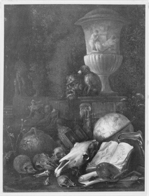 Vanitas-Stillleben, , Matthias Withoos
