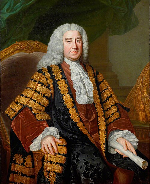 Henry Pelham (1694–1754), Prime Minister, 1750, William Hoare