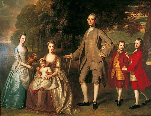 The Drake Family, Fernhill, Berkshire, 1760, William Hoare