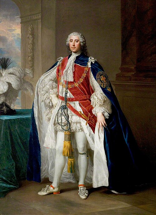 Henry Pelham-Clinton (1720–1794), KG, 9th Earl of Lincoln (later 2nd Duke of Newcastle-under-Lyne), , William Hoare
