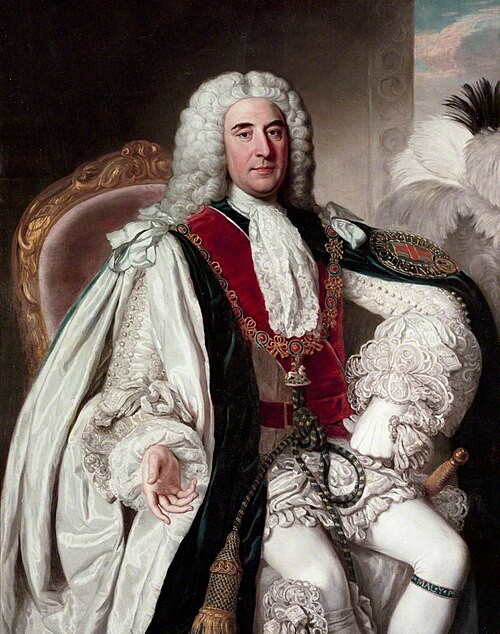 Thomas Pelham-Holles, 1st Duke of Newcastle, 1755, William Hoare
