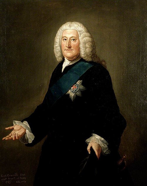 John Carteret (1690–1763), 2nd Earl Granville, , William Hoare