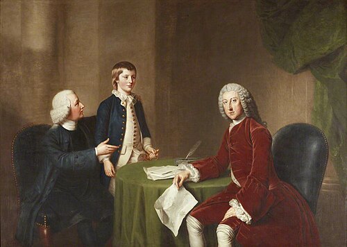 Lord John Augustus Hervey (1757-1796), presented by his Father Frederick Augustus Hervey, 4th Earl o, 1771, William Hoare
